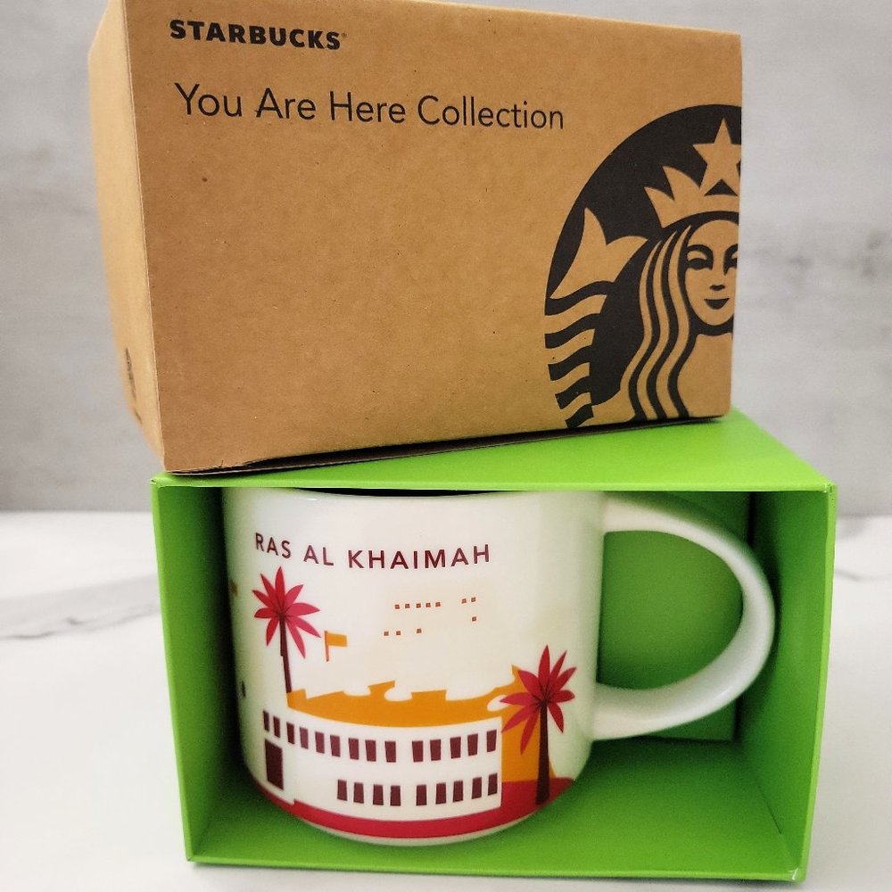 Starbucks United Arab Emirates You Are Here Ras al Khaimah Coffee Mug NWT - Picture 3 of 6